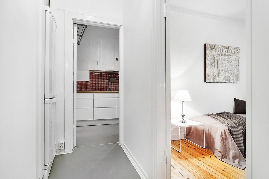 Entré mot soverom III og kjøkken Galleribilde