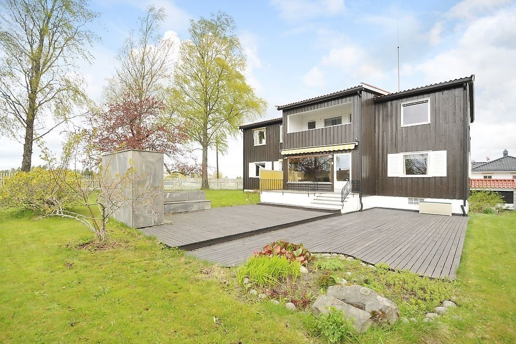 terrasse med grillplass Galleribilde