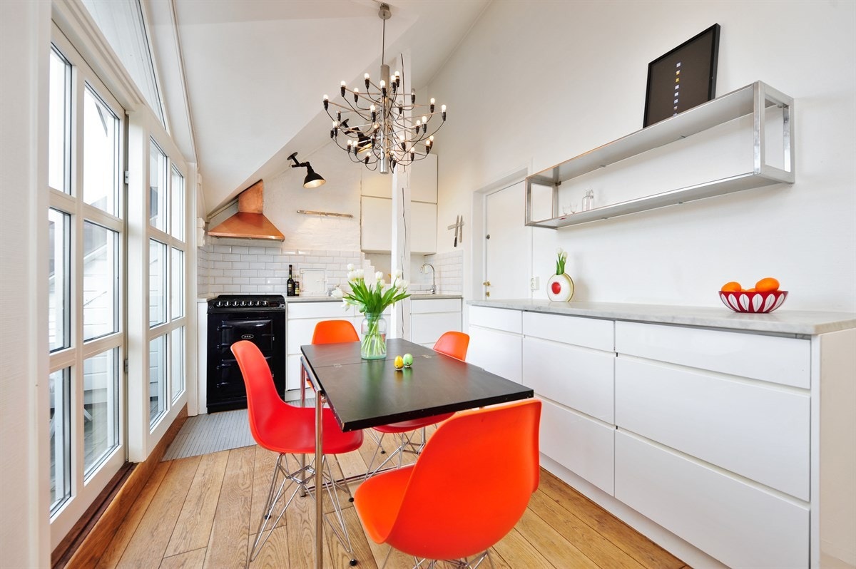 Flott kjøkken med Kvik innredning fra 2009. Galleribilde