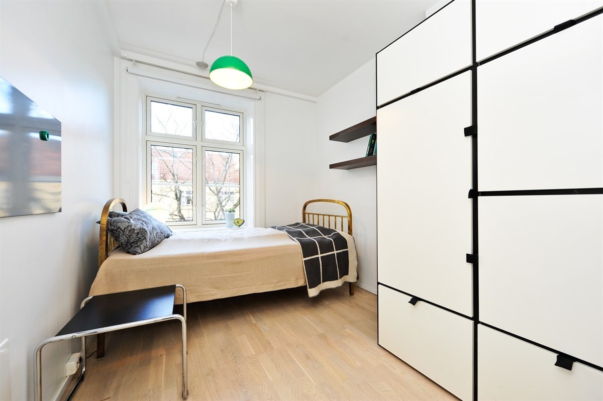 Soverom med plass til garderobeskap. Galleribilde