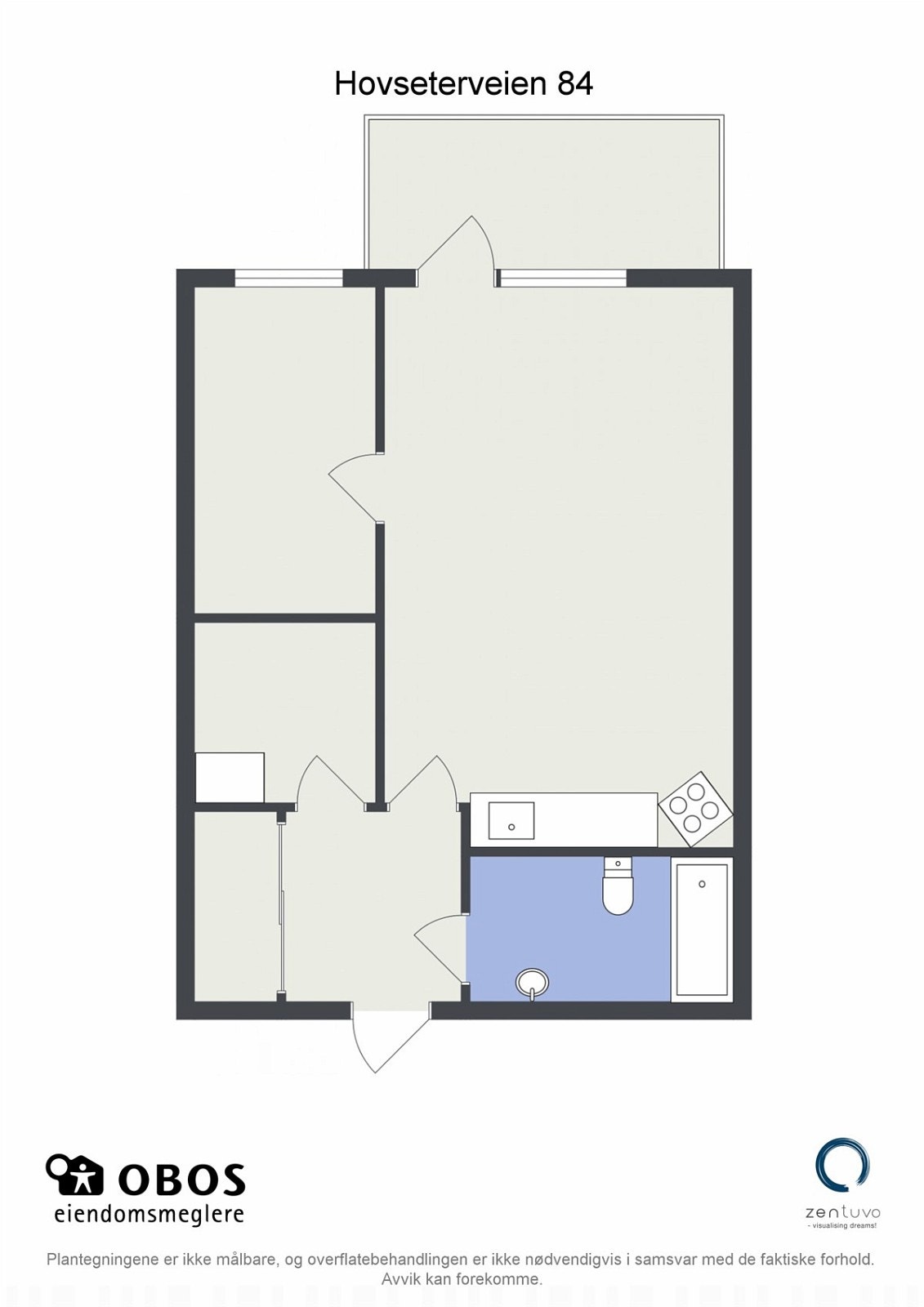 2D plantegning Galleribilde