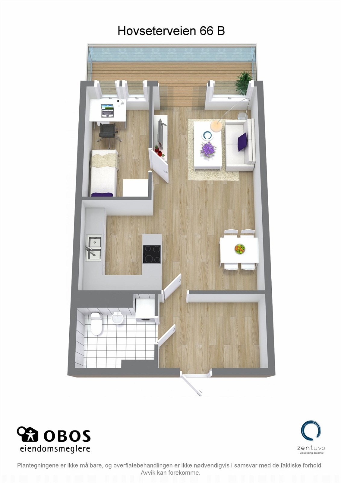 3D_hq-port-single_letterhead-Hovseterveien 66 B Galleribilde