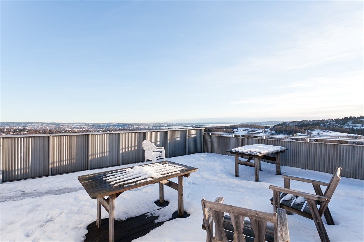 Felles takterrasse Galleribilde