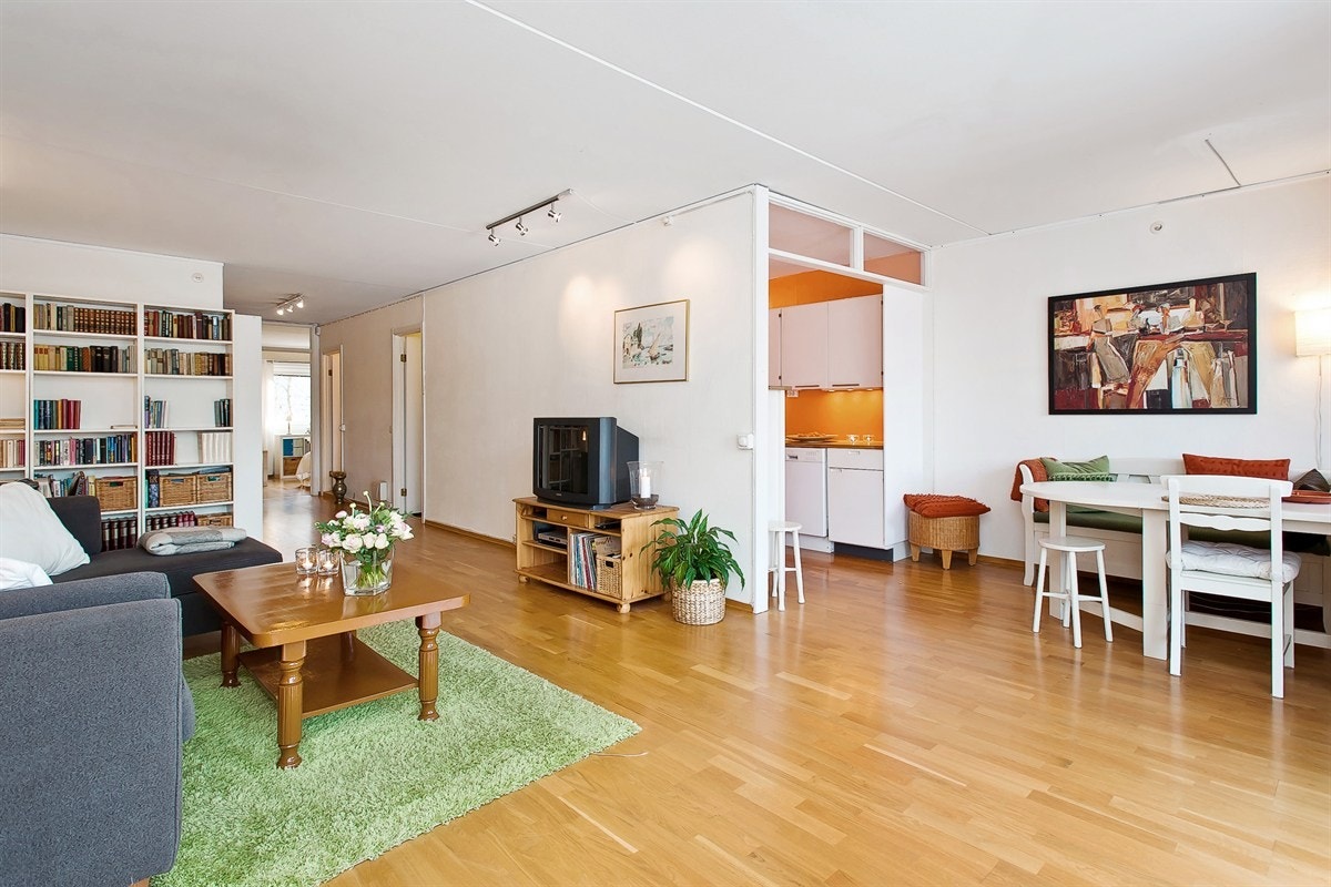 Stue med spiseplass Galleribilde