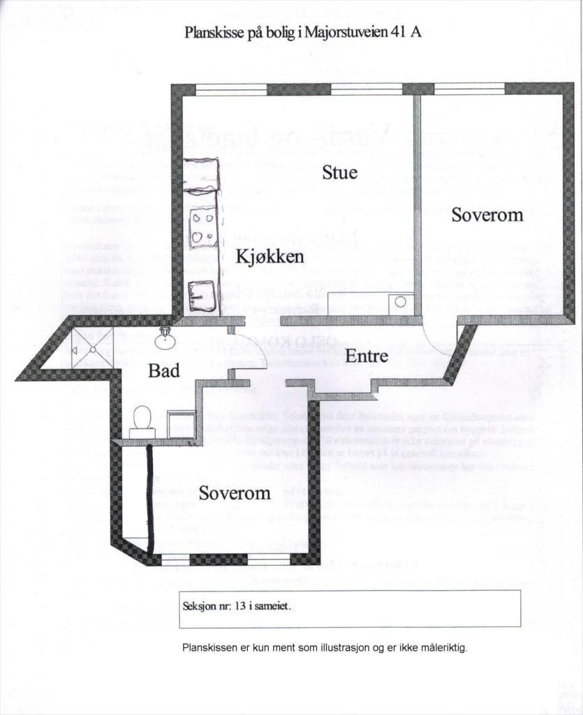 Plantegning Galleribilde