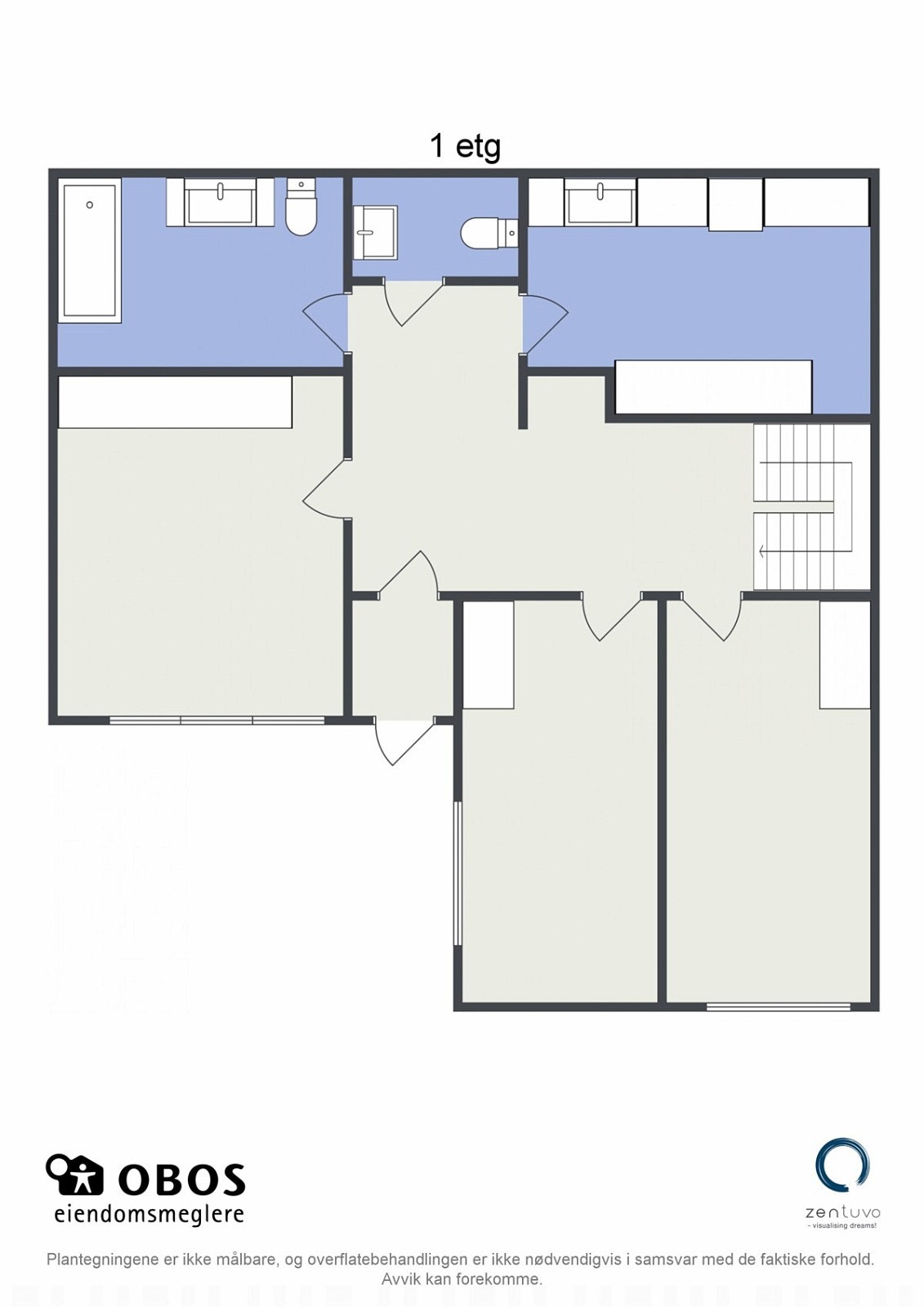 Planskisse 1.etg Galleribilde