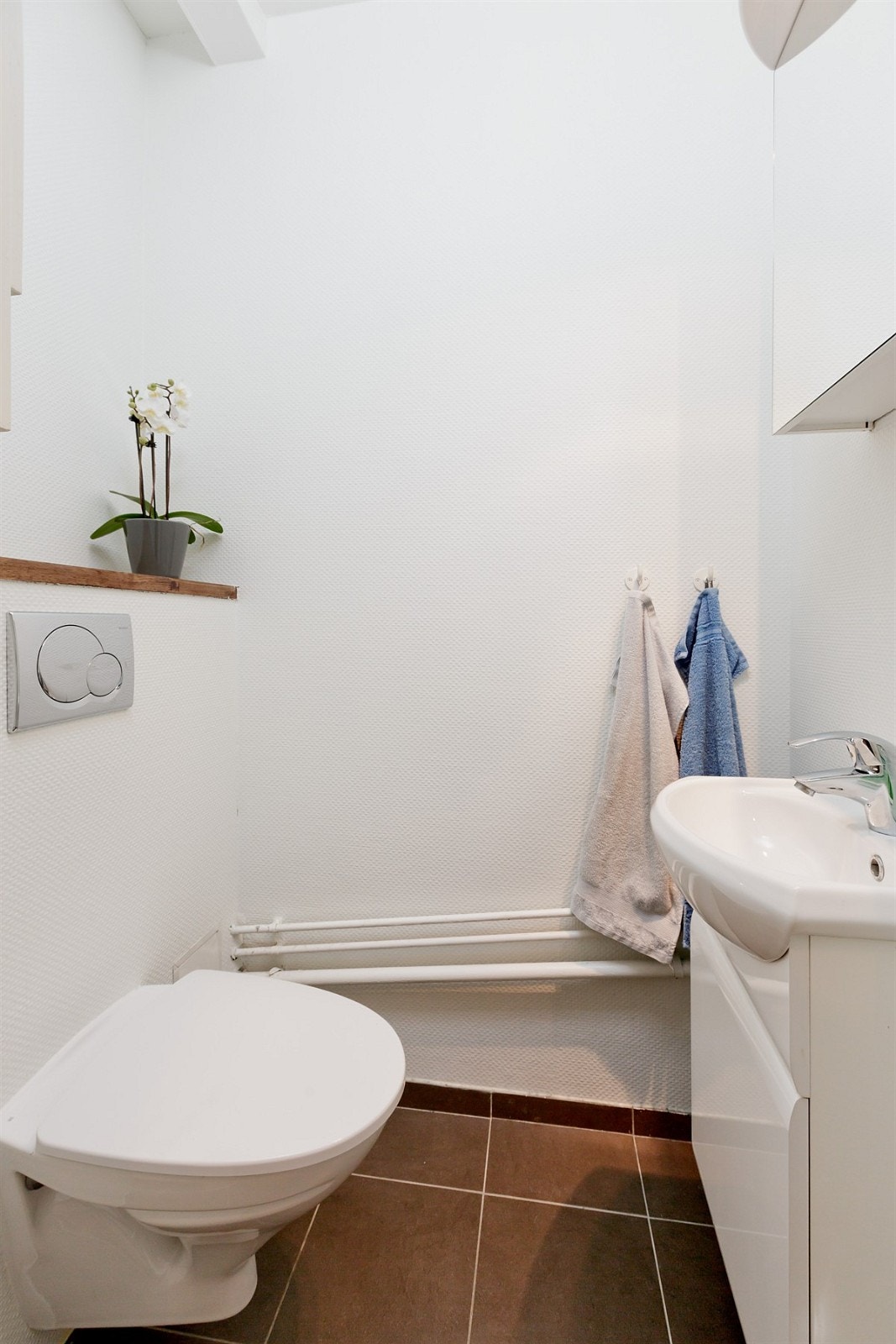 Vegghengt WC - Servant med underskap. Galleribilde