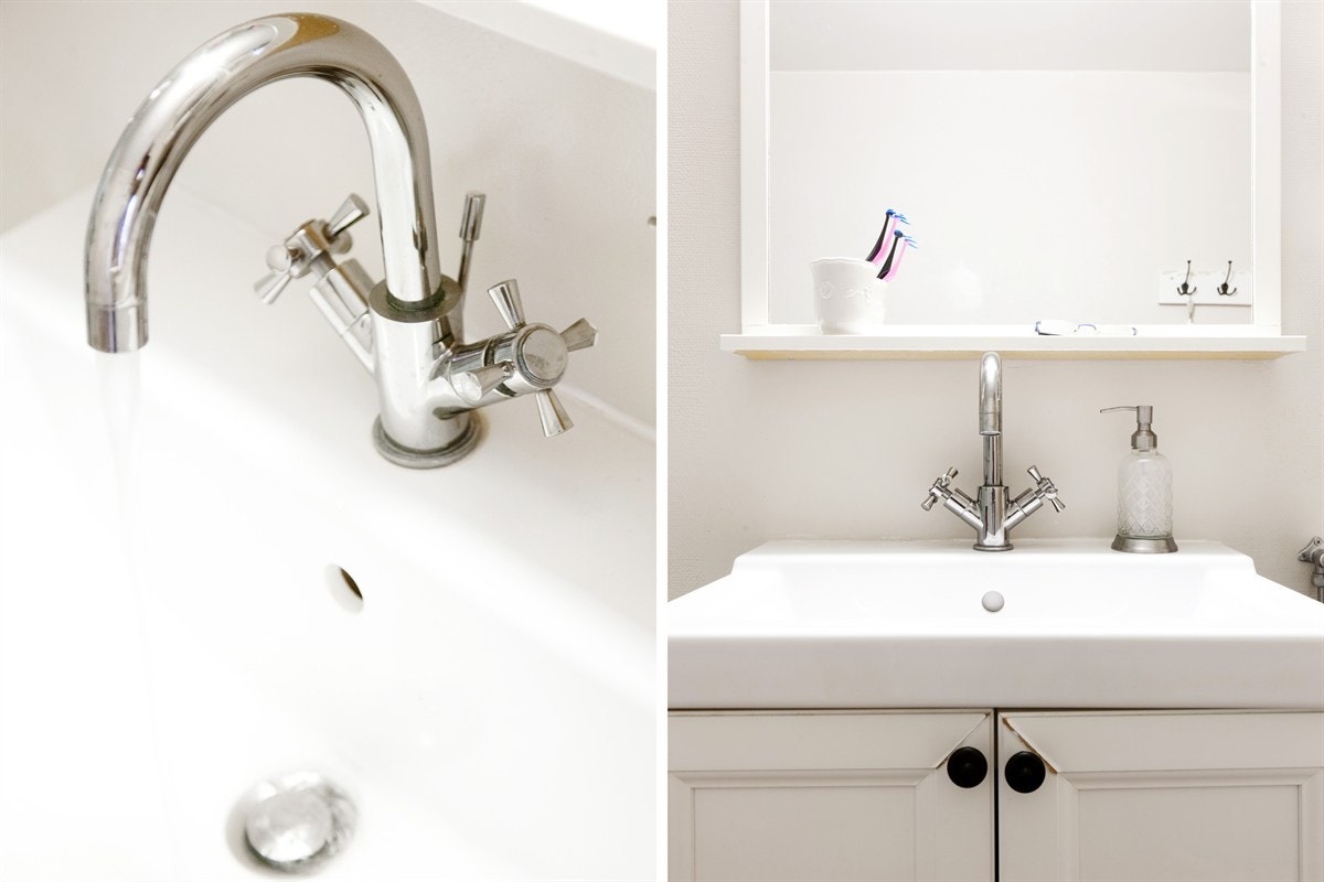 Detaljer fra badet Galleribilde