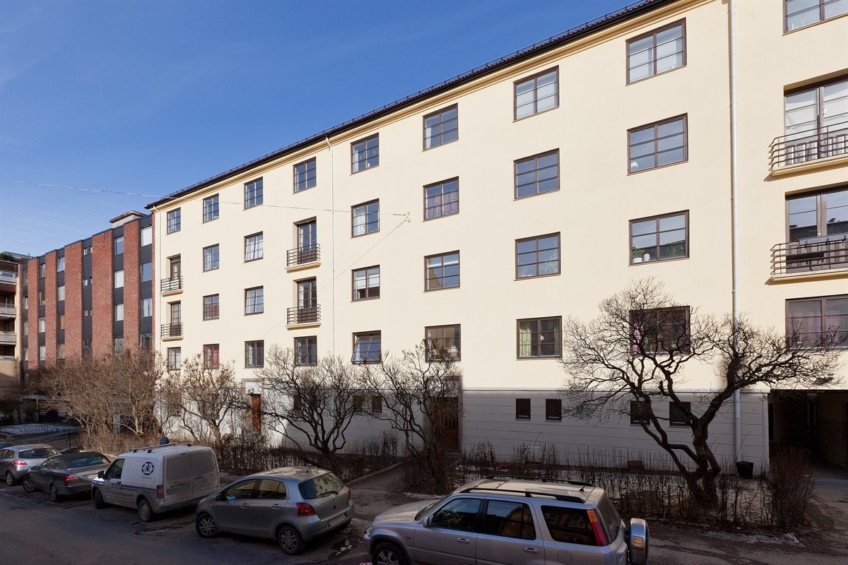 Fasade fra Eugenies gate Galleribilde