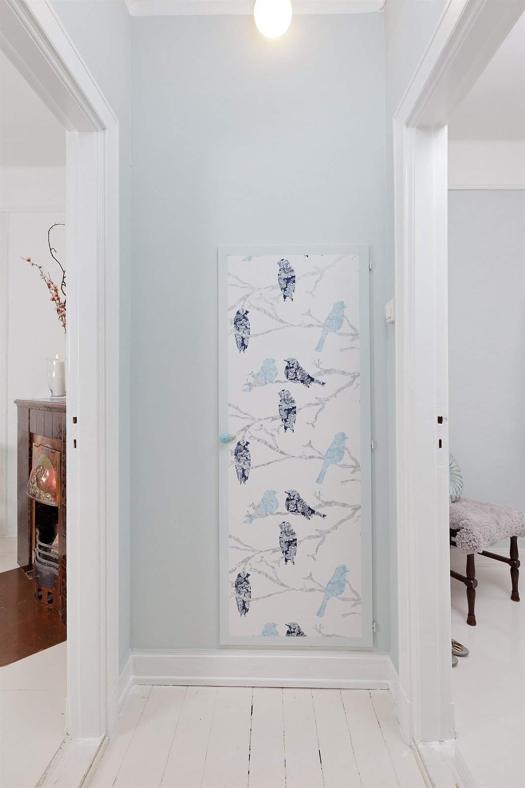 Gang mellom spisestue og soverom 2 - smart bod/kott i veggen Galleribilde