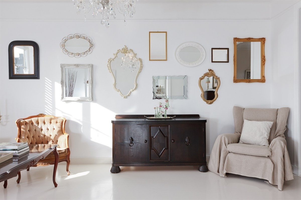 Stue, god plass til ulike møbleringsalternativer Galleribilde