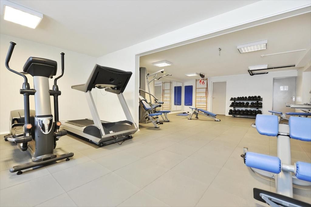 Gratis treningsanlegg i kjeller til beboerne. Galleribilde