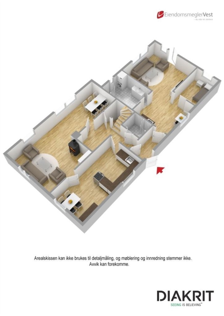 Plantegning3D Galleribilde