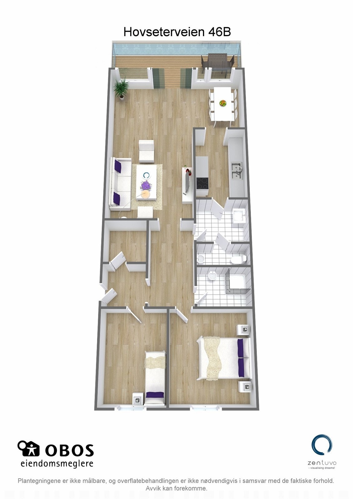 3D_hq-single_letterhead-Hovseterveien 46B Galleribilde