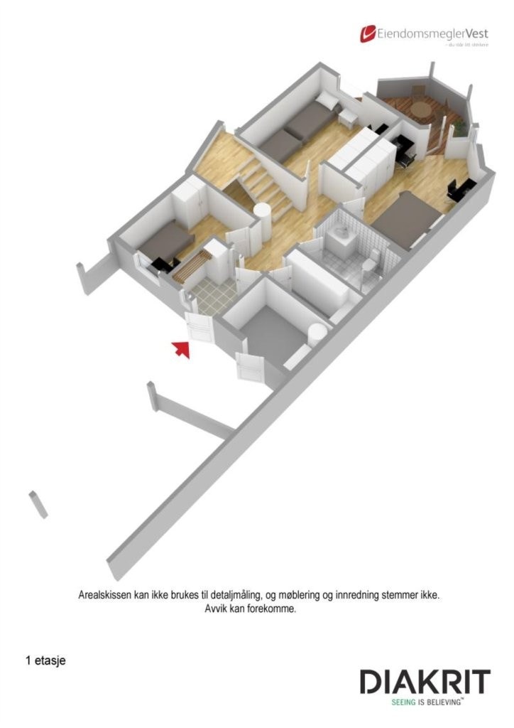 Plantegning3D Galleribilde