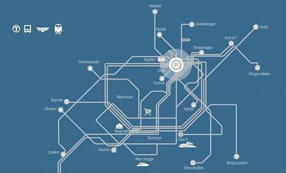 sentralt! Galleribilde