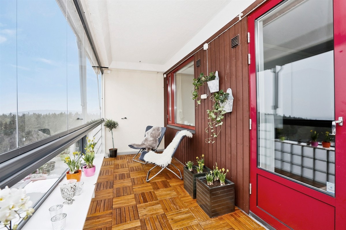 Solik balkong Galleribilde
