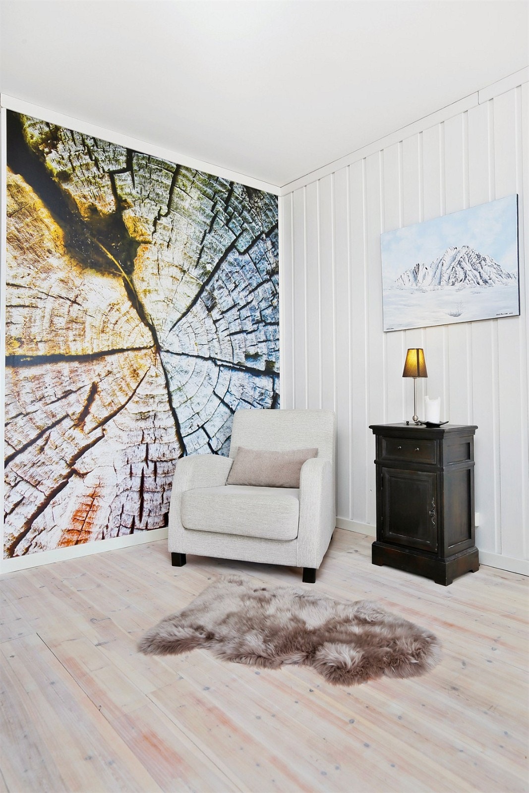 Stue/leseplass Galleribilde