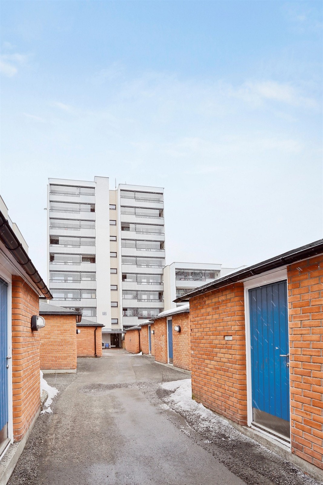 Fellesområde med boder Galleribilde