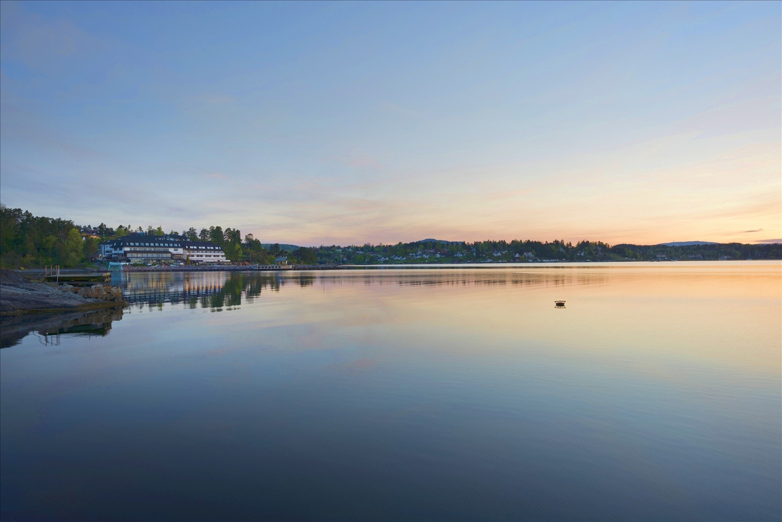 Soloppgang over Oslofjorden Galleribilde