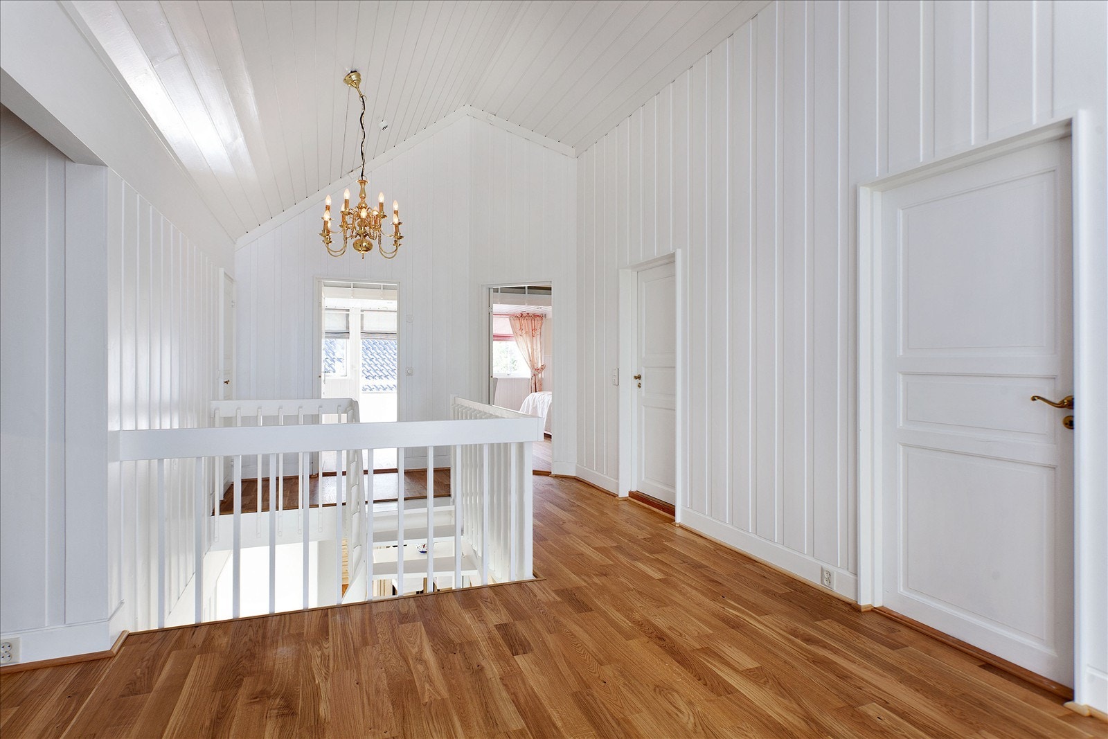 TV-stue i andre etasje Galleribilde