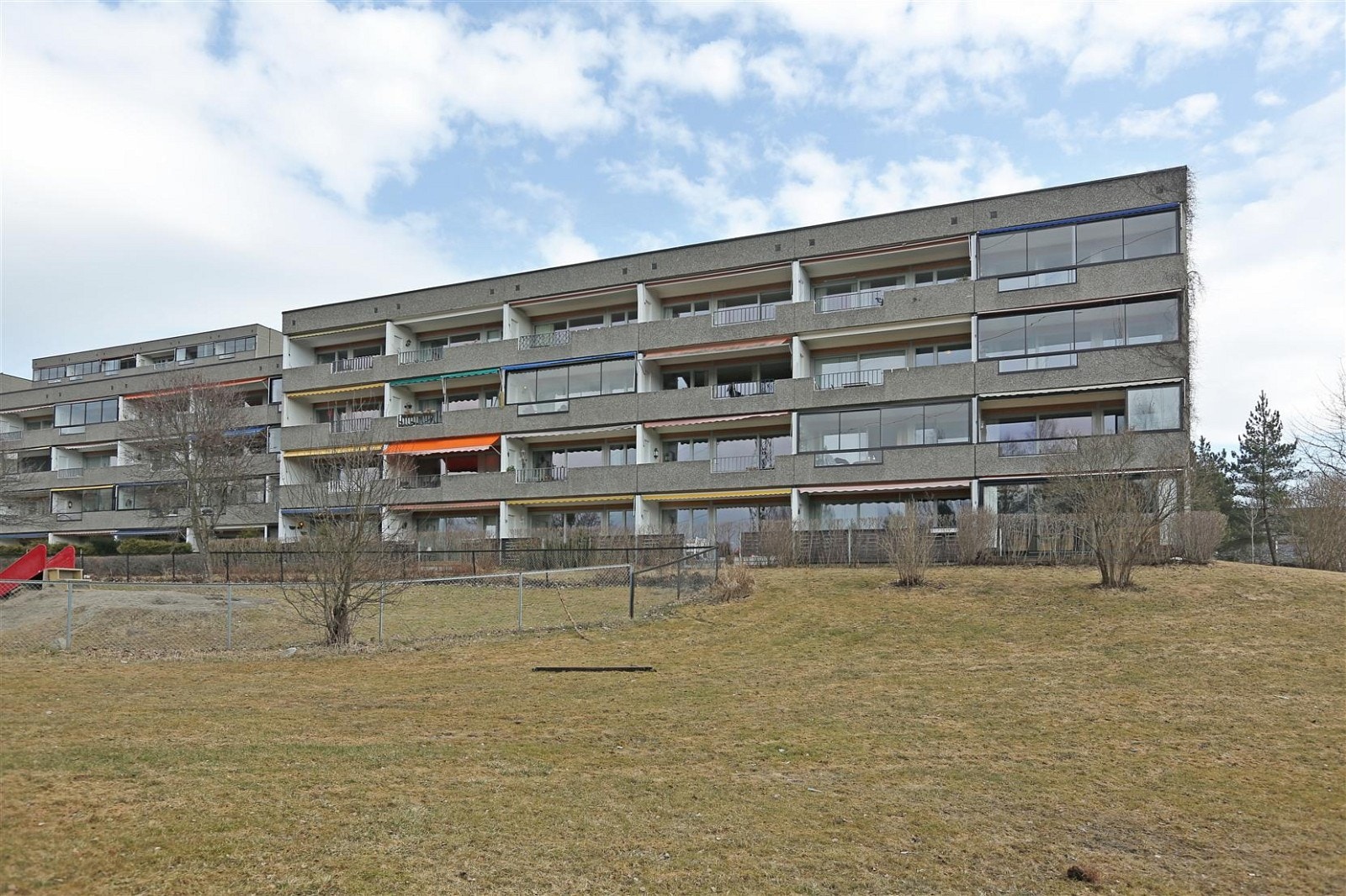 Meklenborg borettslag består av 410 leiligheter og har flotte fellesarealer. Galleribilde