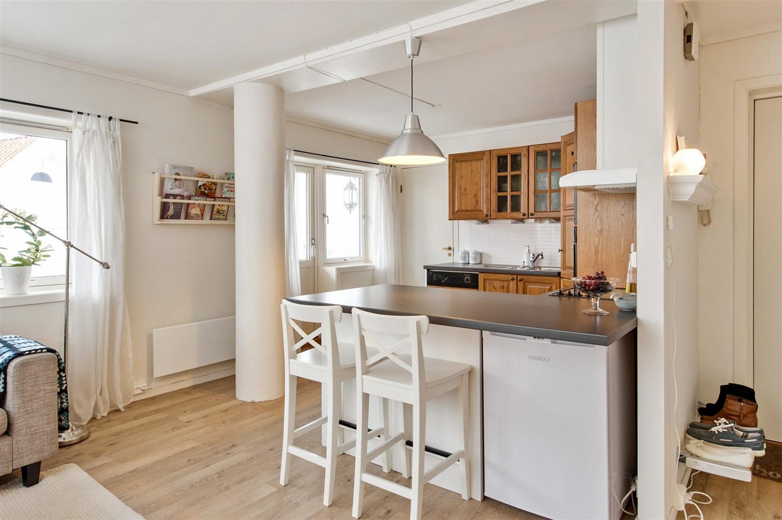 Spiseplassen på kjøkkenet. Galleribilde