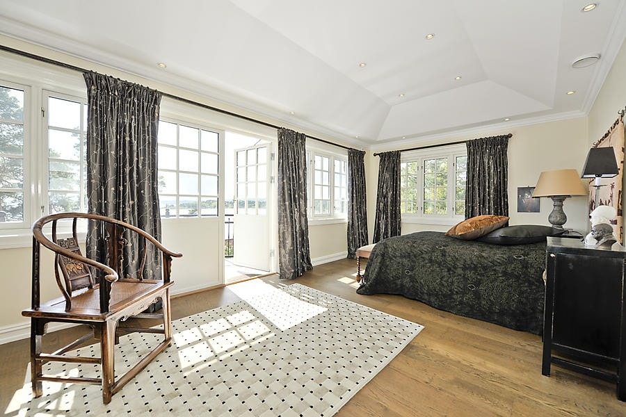 Stort masterbedroom Galleribilde