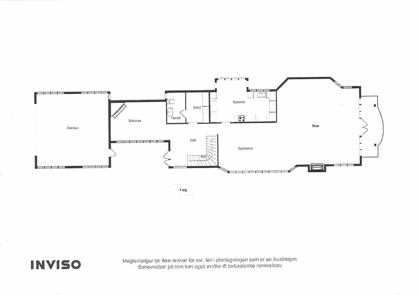 Innholdrik og meget tiltalende underetasje Galleribilde