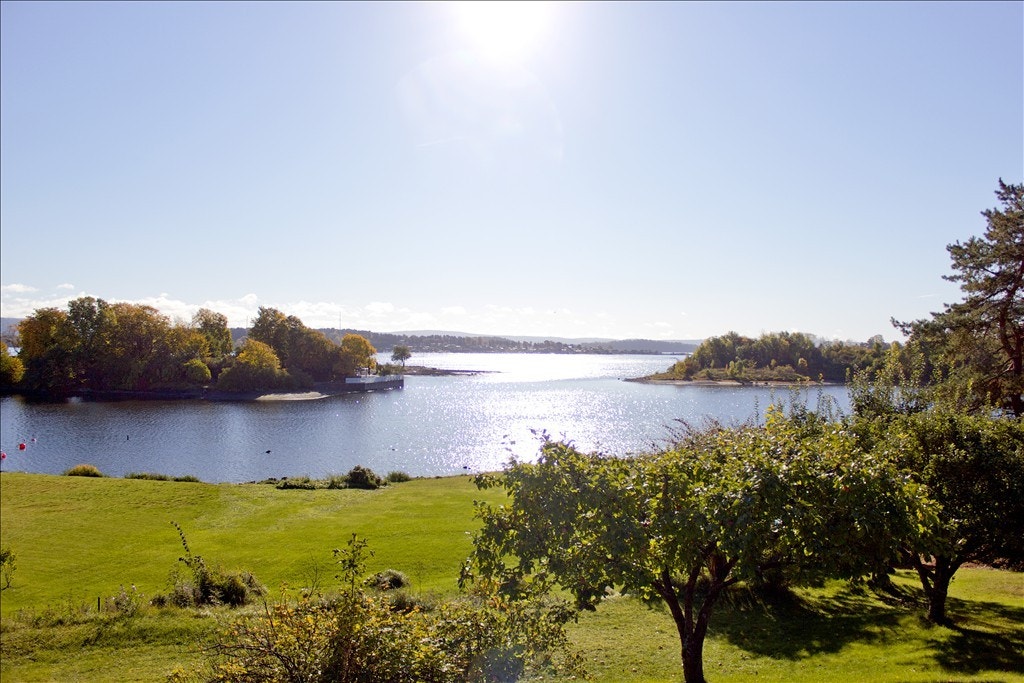 1. Fantastisk beliggenhet i første rekke til sjøen Galleribilde