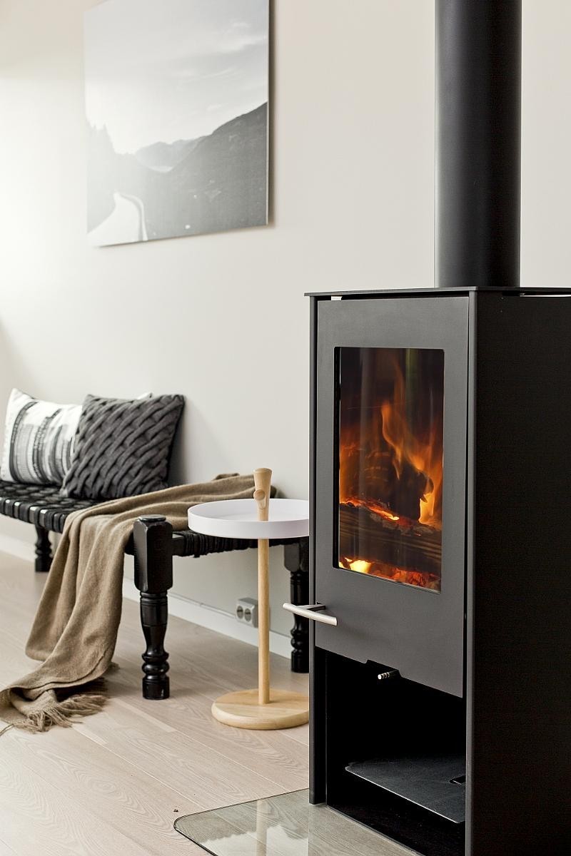 Hyggelig peisovn Galleribilde