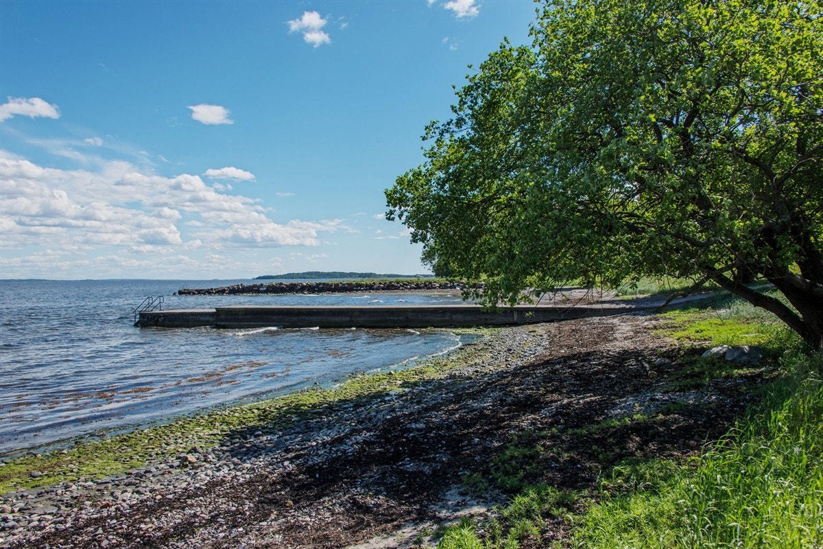 Vollen badestrand Galleribilde