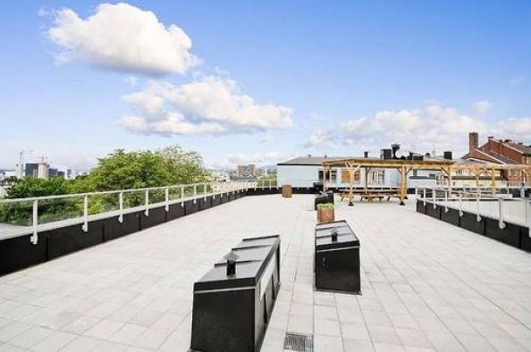 Felles takterrasse Galleribilde