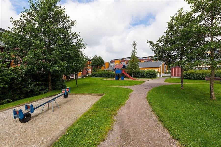 Flere lekeplasser og plass for utelek og trivsel Galleribilde