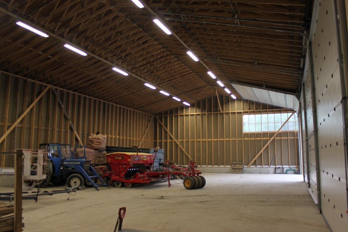 Redskap og utstyr fjernes i det aktuelle utleieområdet. Områdene kan eventuelt deles med en vegg. Galleribilde