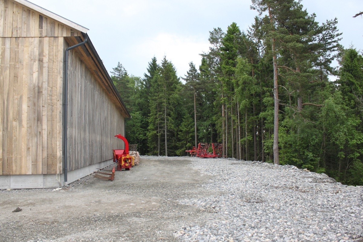 Det er også mulig å parkere noe utendørs. Galleribilde