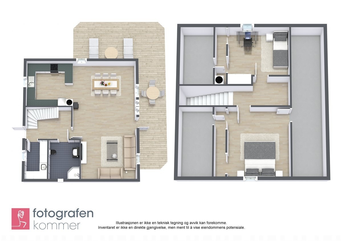 3D plantegninger. Galleribilde