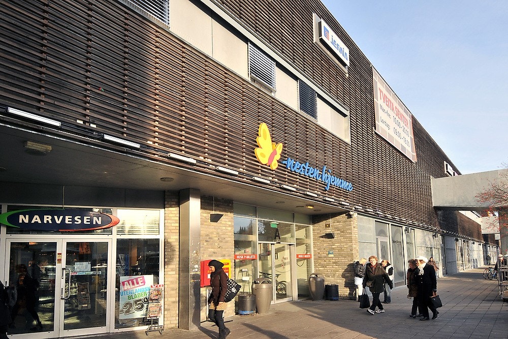 Gangavstand til både Haugerud og Tveita senter Galleribilde