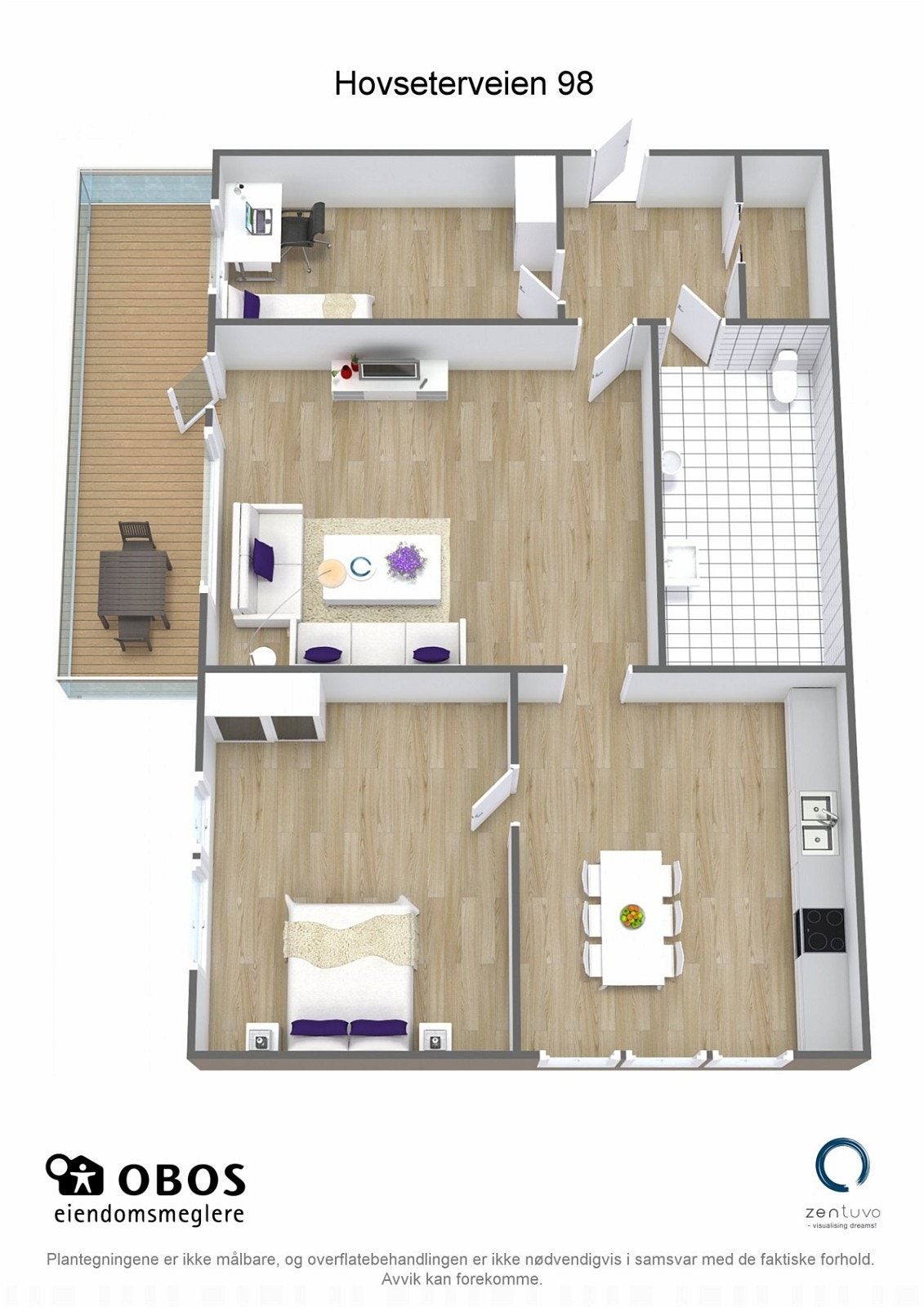 3D_hq-port-single_letterhead-Hovseterveien 98 Galleribilde