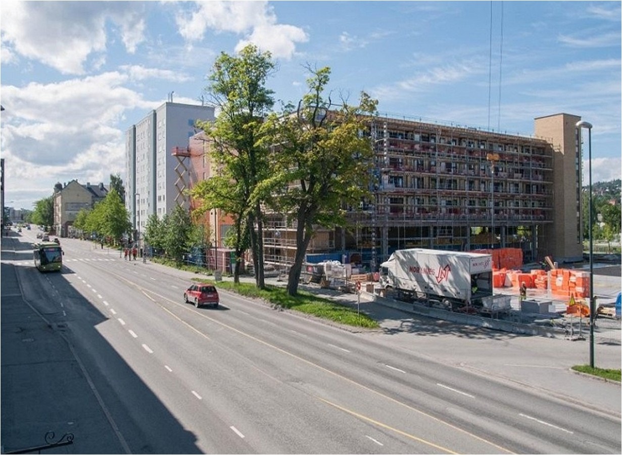 Fra byggingen I 2014 Galleribilde
