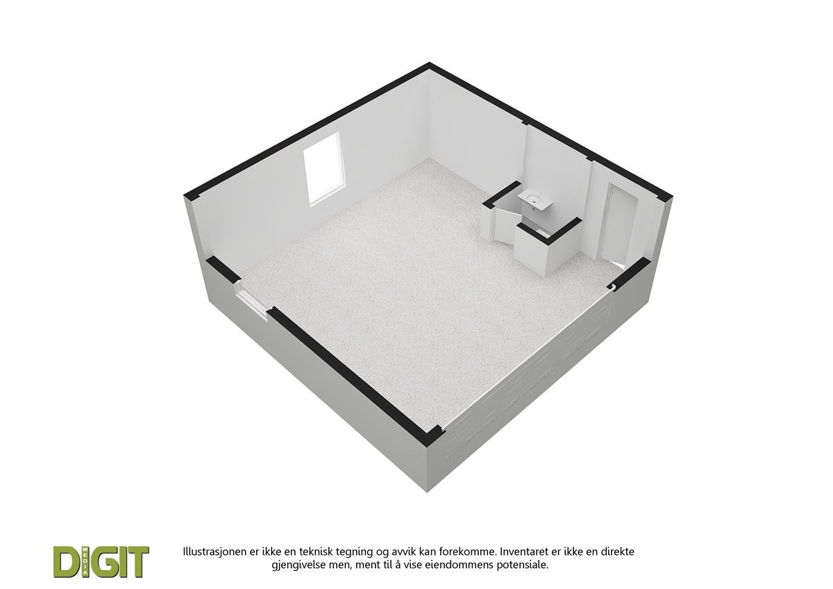 Plantegning garasje Galleribilde