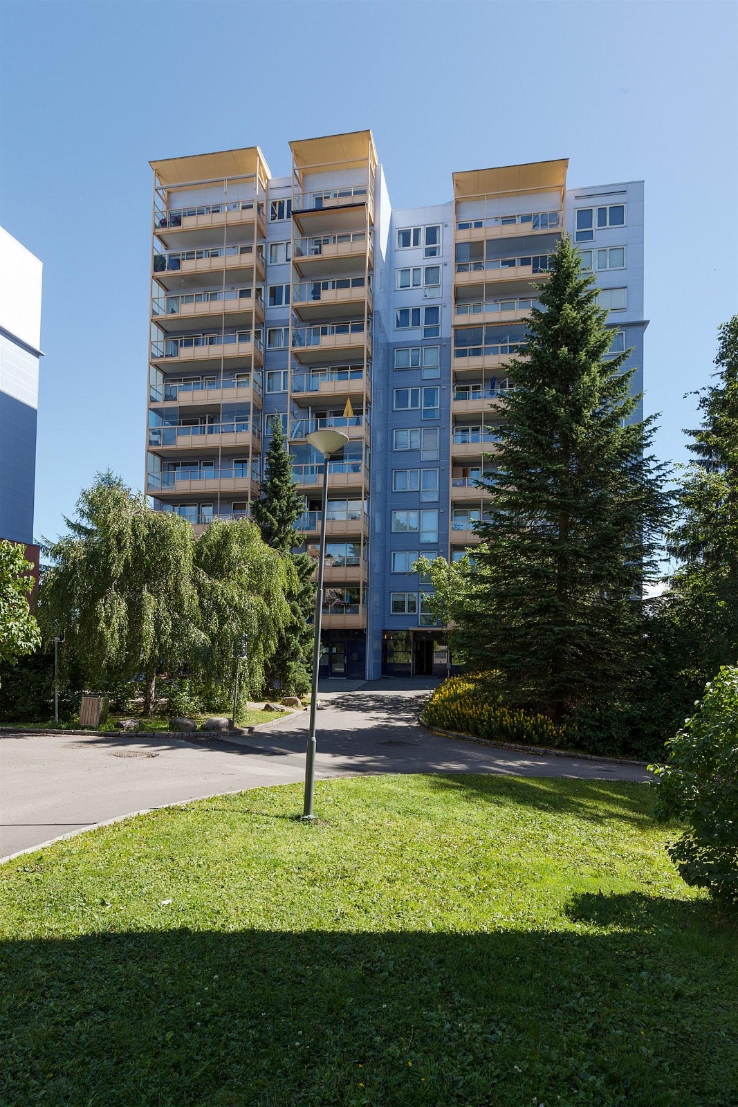 Leiligheten ligger i 9.etg. i Hovseterveien 96 Galleribilde