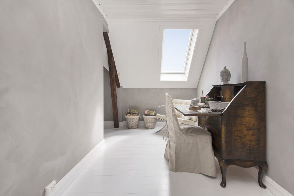 Fra arbeidsplass i soveromsetasjen Galleribilde