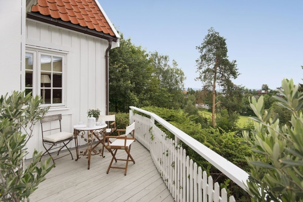 Fra frokost-terrassen Galleribilde