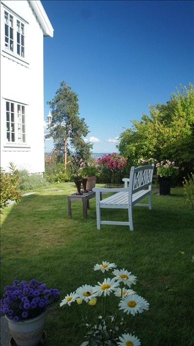 Fra hagen Galleribilde