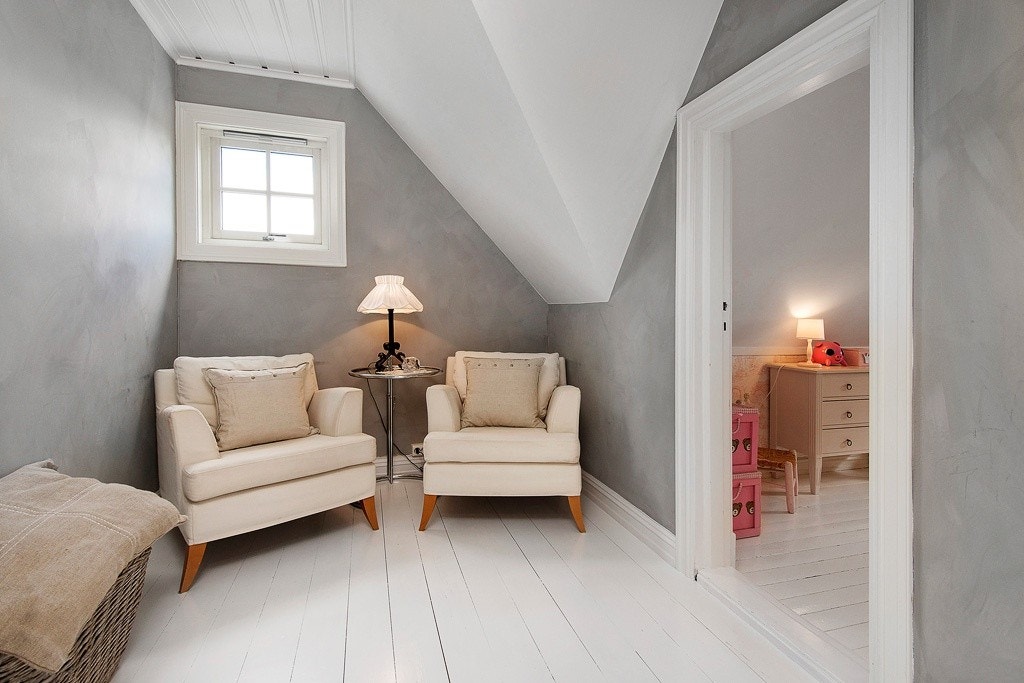 Fra loftstuen Galleribilde