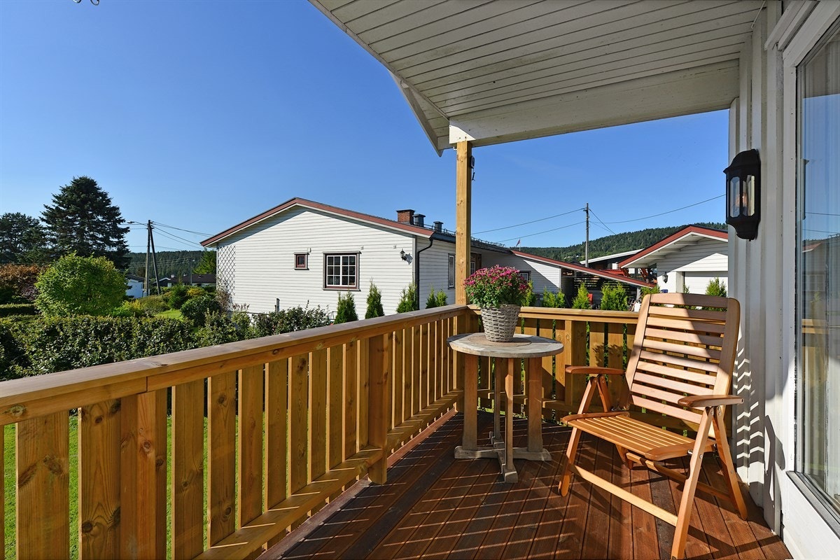 Overbygget terrasse Galleribilde