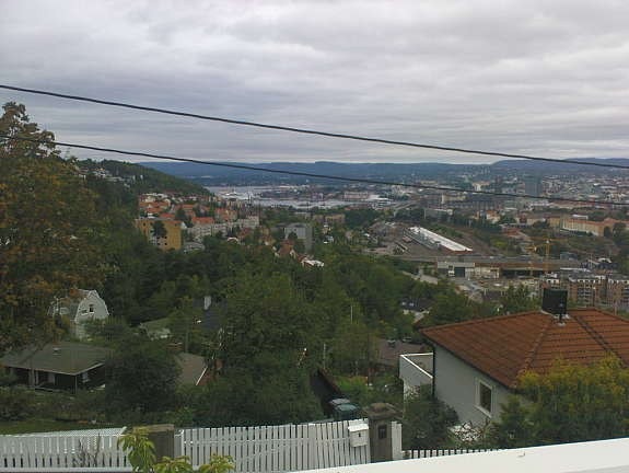 Oslo fjord fra veranda, stue, kjøkken Galleribilde
