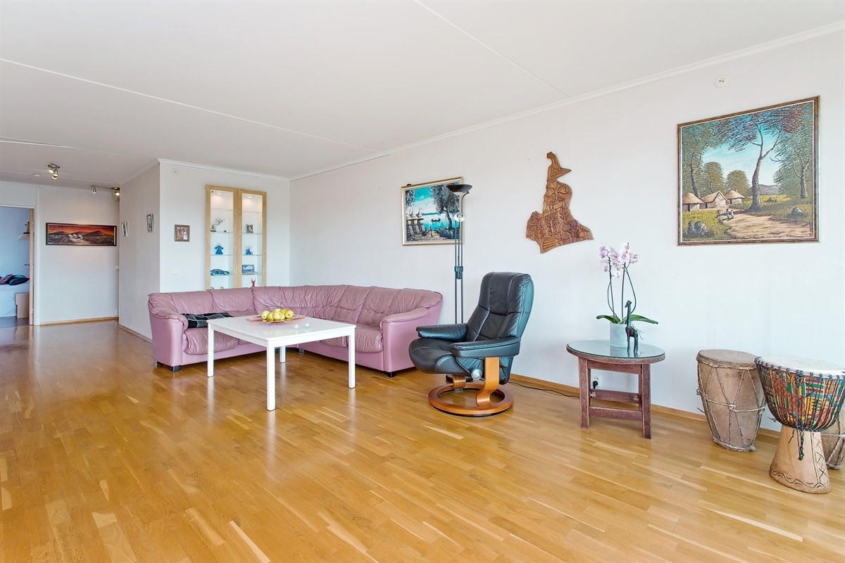 Stue mot entrè/soveromsavdeling Galleribilde