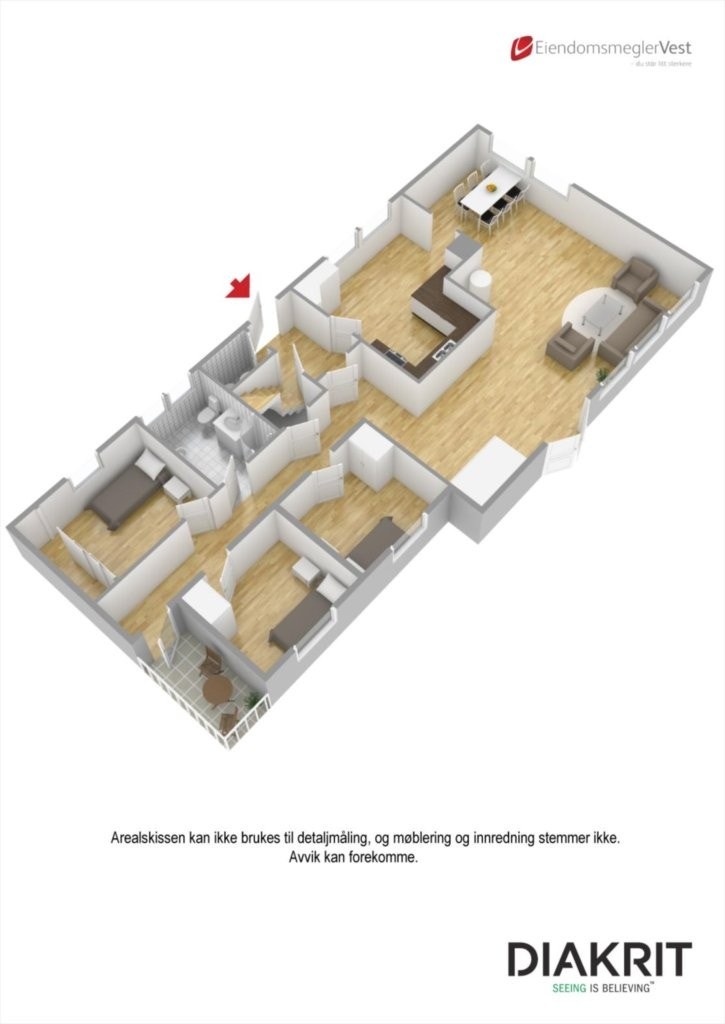 Plantegning3D Galleribilde